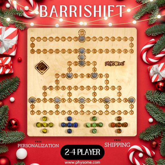 Physome Barrishift | Barricade Games | Table Top Wooden Board Game